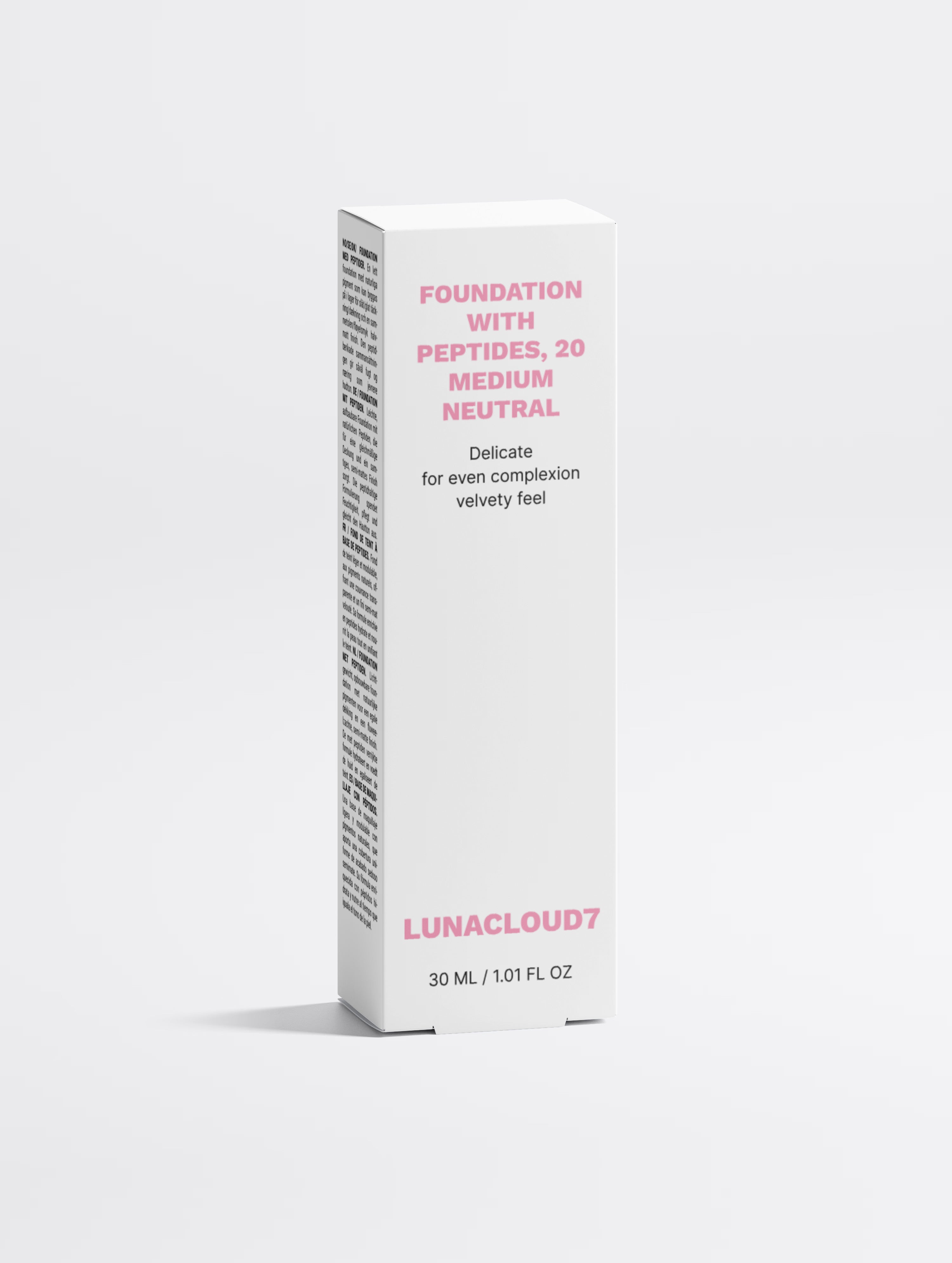 Foundation with Peptides, 20 Medium Neutral