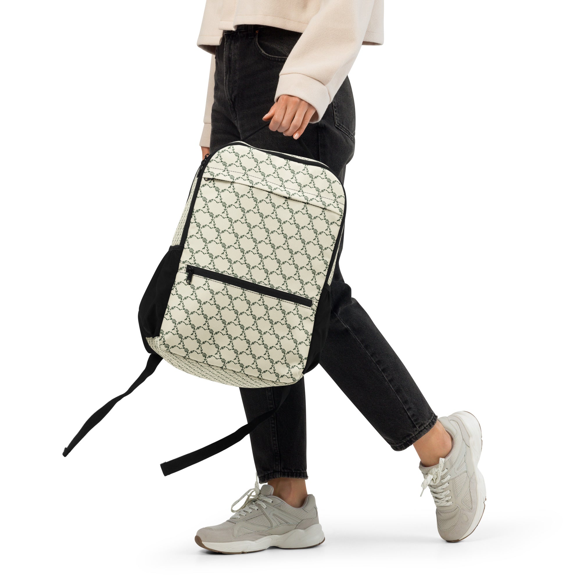 Cream Honeycomb A - Black