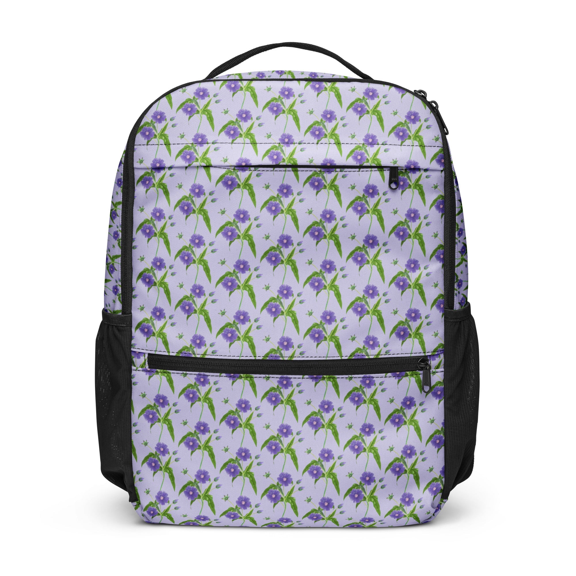 Lavender Floral - Black