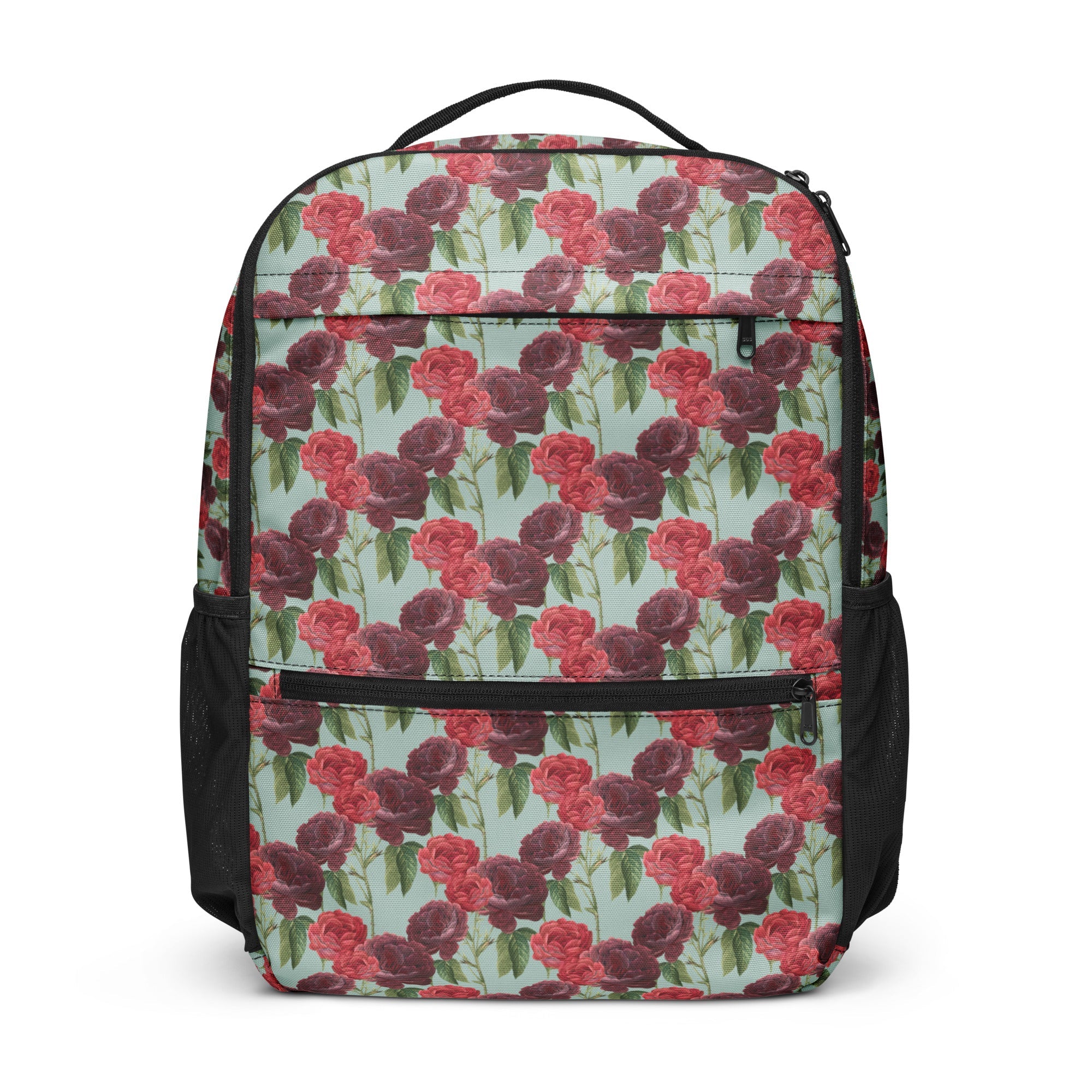 Mint Peony A - Black