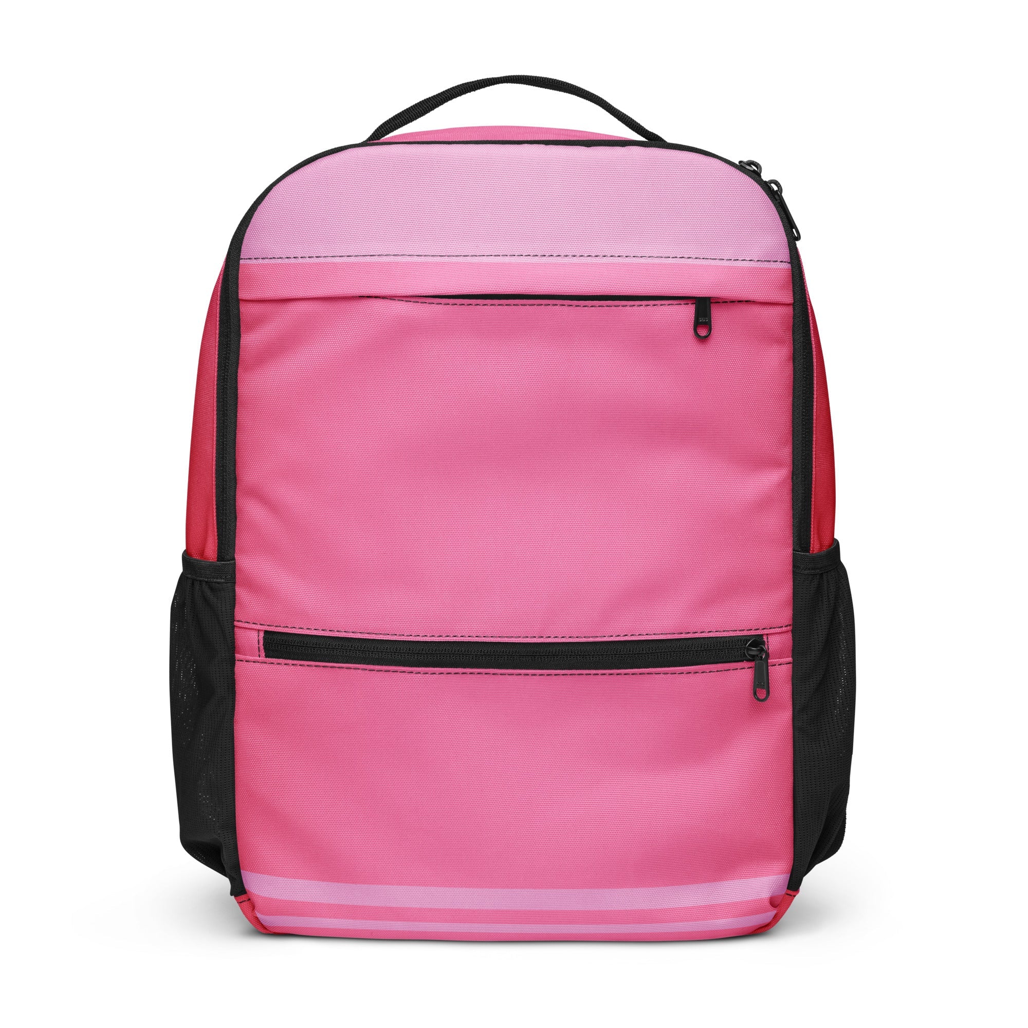 Hot Pink Solid - Black