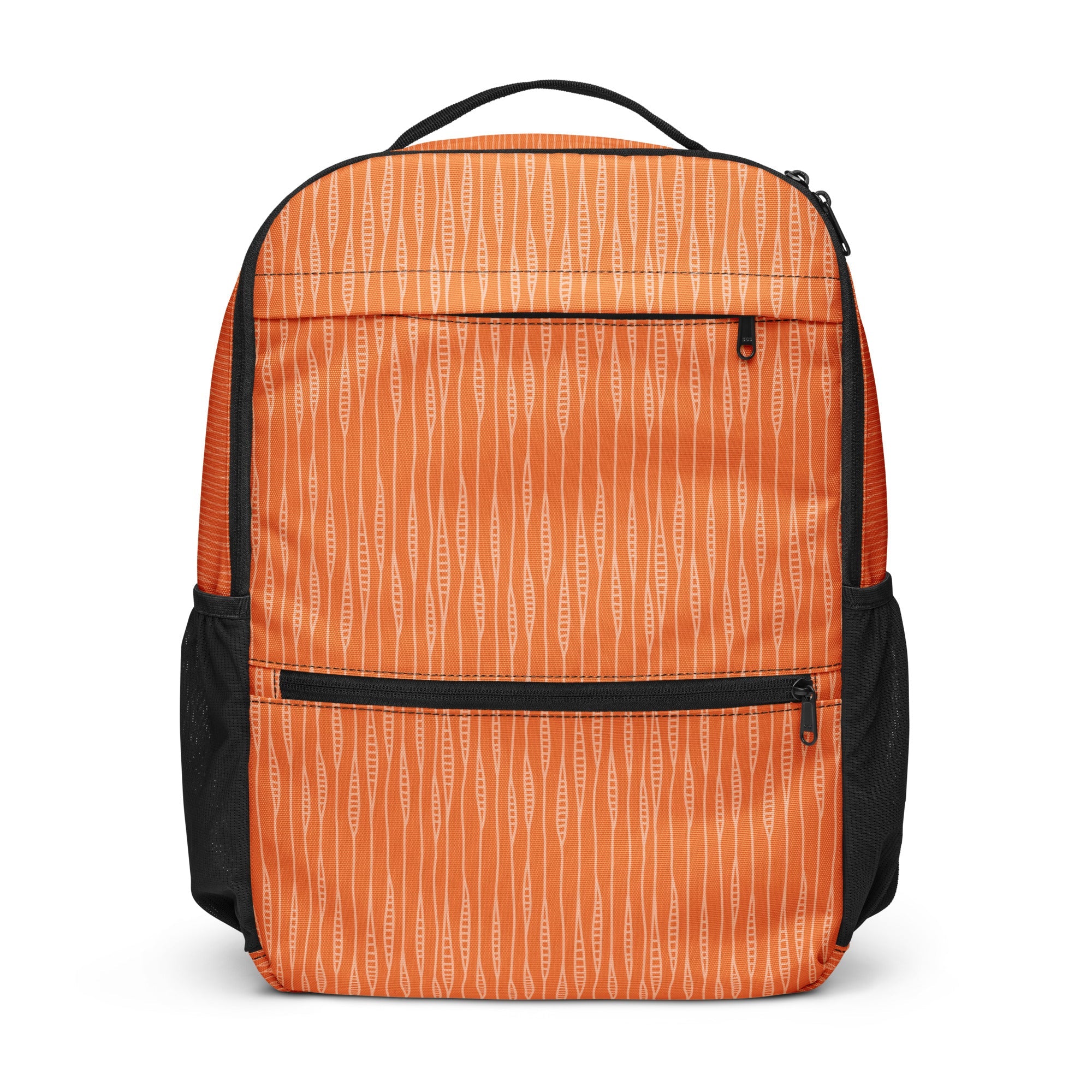 Orange Stripe - Black