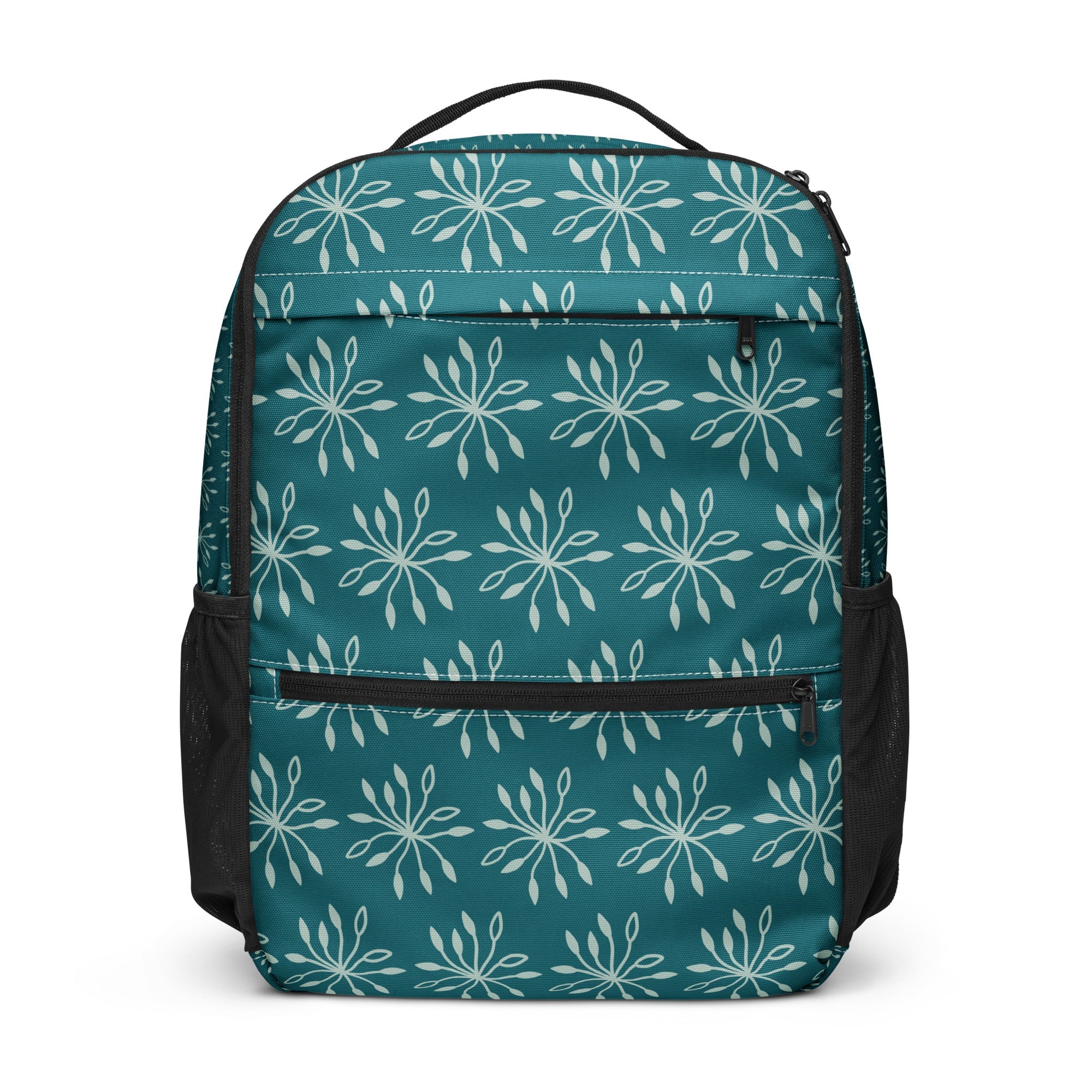 Teal Daisy - White