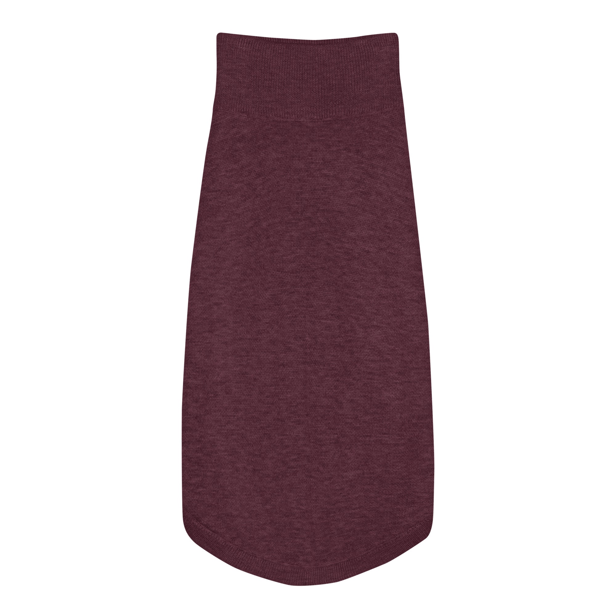 Knitted Pet Sweater - Merlot