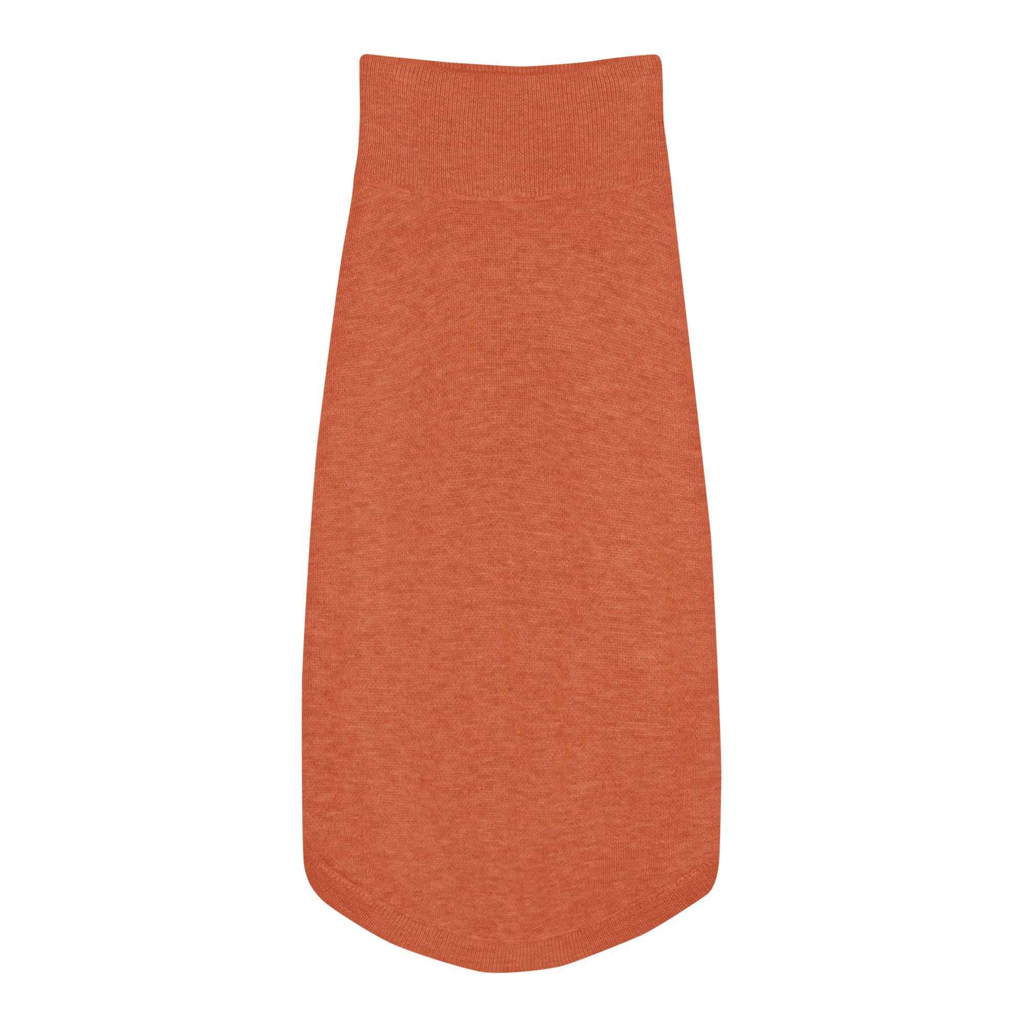 Knitted Pet Sweater - Burnt Orange