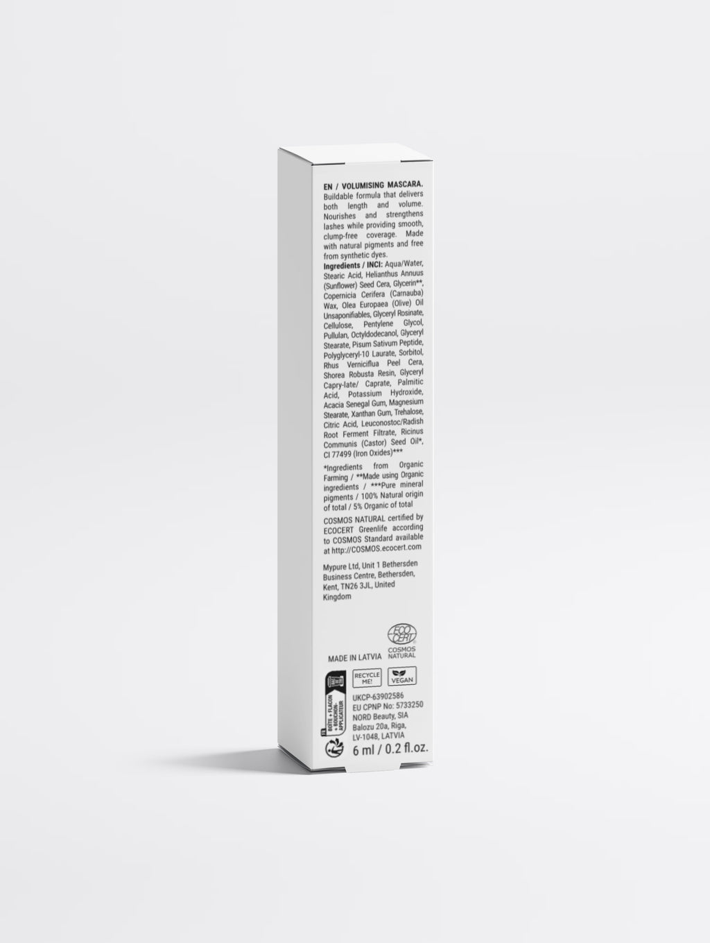 Lengthening & Volumising Mascara